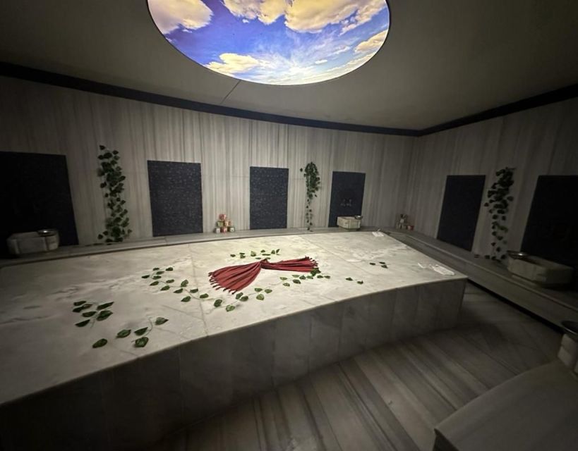 Marmaris: Traditional Turkish Bath Experience with Transfers - Sauna first, then the warm marble room