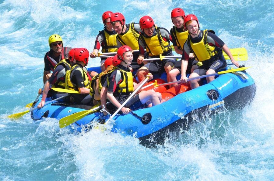 Mix Combo Adventure Tour: Zipline, River Rafting, Canyoning - Wet canyoning through the rock formations