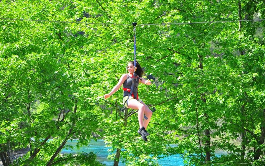 Mix Combo Adventure Tour: Zipline, River Rafting, Canyoning - Reaching the park from Antalya Province