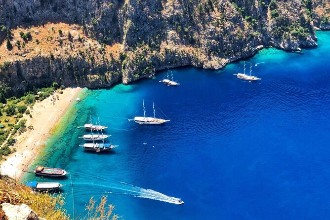 Ölüdeniz: Butterfly Valley Boat Trip with Buffet Lunch - Blue Cave and the first swim