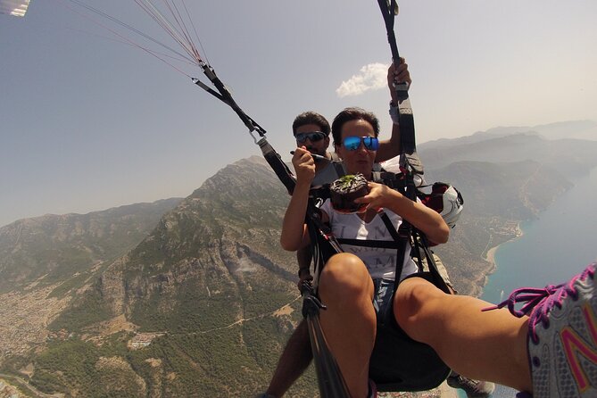 Oludeniz Paragliding Fethiye Turkey, Additional Features - Stop 3: Fethiye and Kayaköy in the distance