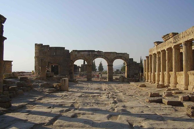 Pamukkale Hierapolis and Cleopatra's Pool Tour with lunch from Antalya - Hierapolis: theaters, tombs, and a city built around hot springs