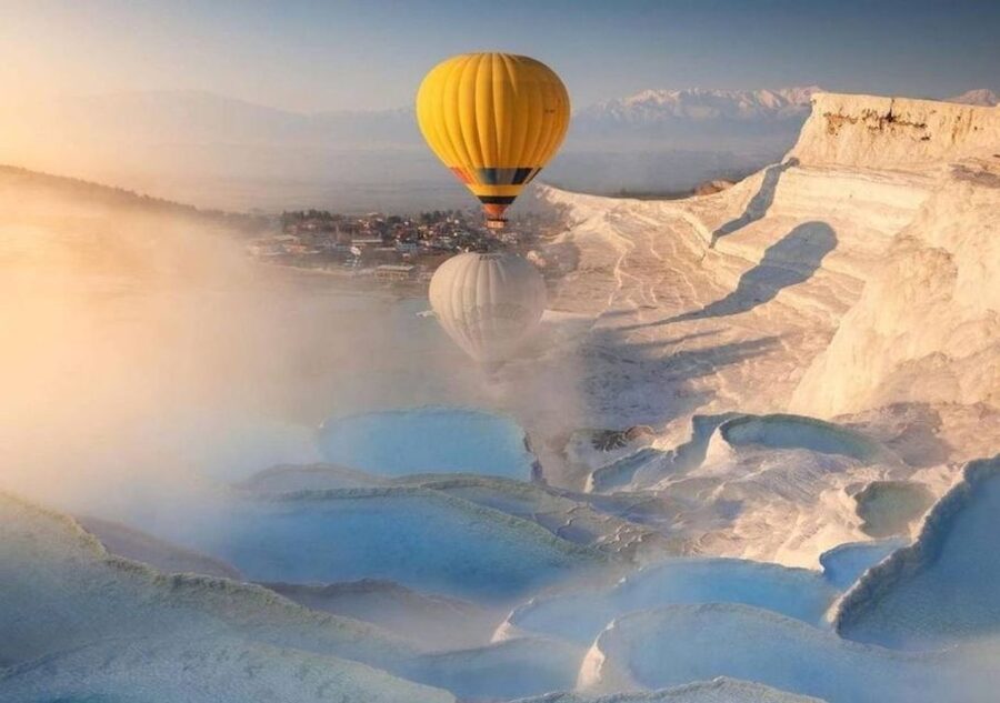 Pamukkale: Hot Air Balloon Flight with Flight Certificate - Why Pamukkale looks better from a balloon
