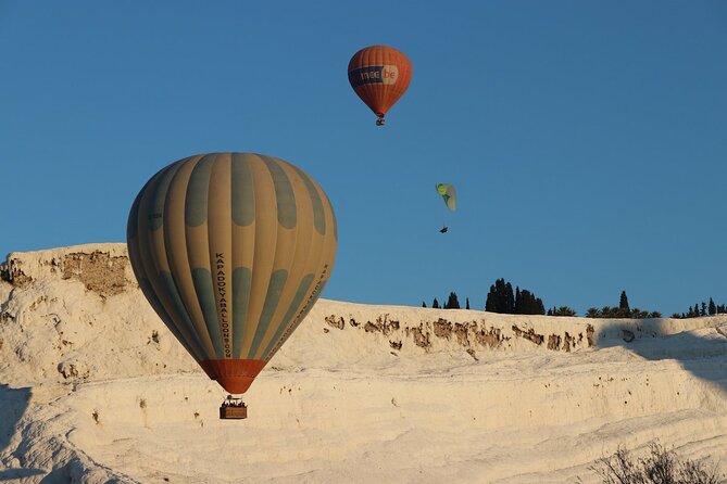 Pamukkale Hot Air Balloon w/Flight Certificates,Champagne Toast & Hotel Transfer - The views are beautiful, but not always as expected