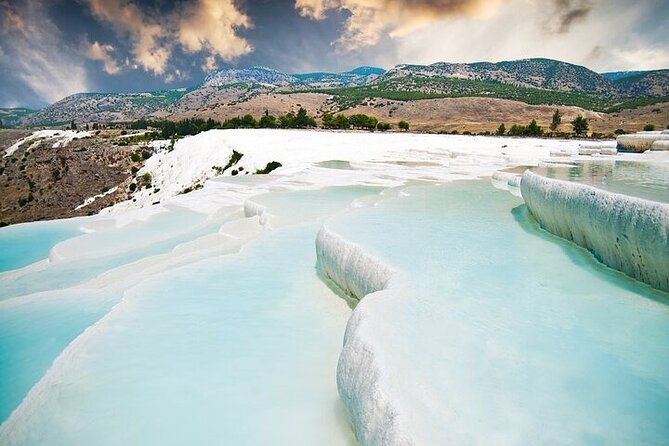 Pamukkale Small Group Tour From Kusadasi or Selcuk Hotels - Hierapolis gives the visit its Roman scale