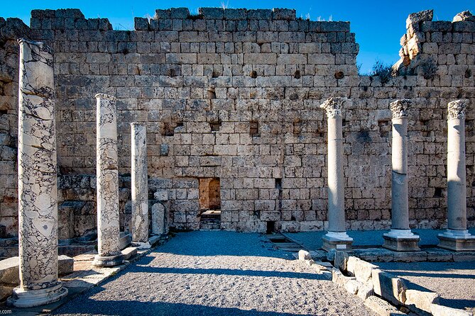 Perge Aspendos Side and Manavgat Waterfall Tour - Side and the Temple of Apollo by the sea