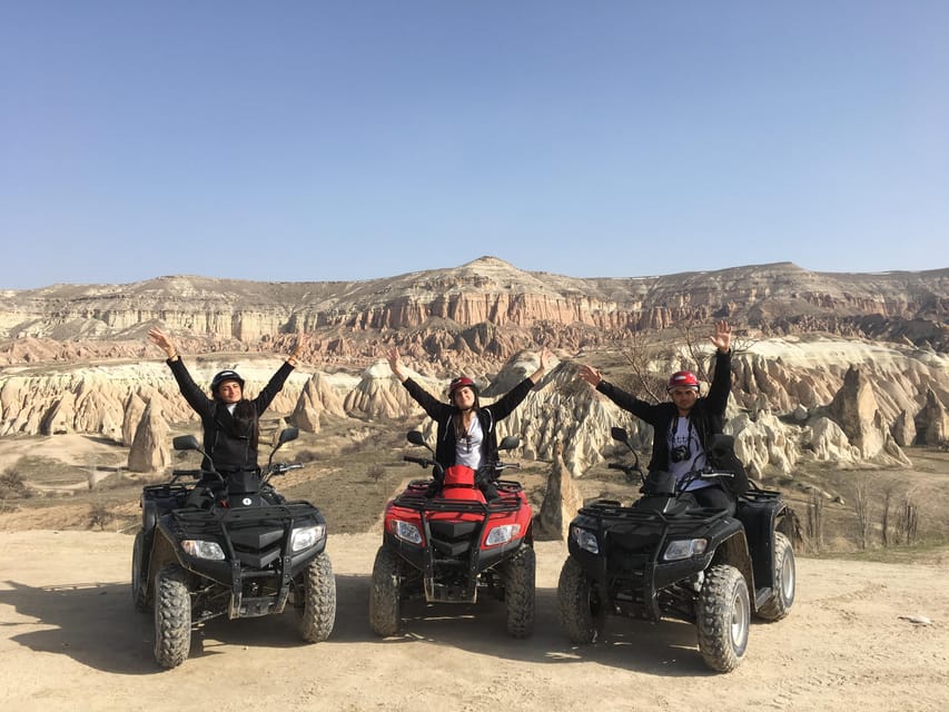 Quad Bike Safari Cappadocia - Girls Monastery and the first rock formations