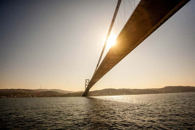 Sailing Through Culture Bosphorus and Spice Bazaar Tour - Cruising from Europe toward Asia
