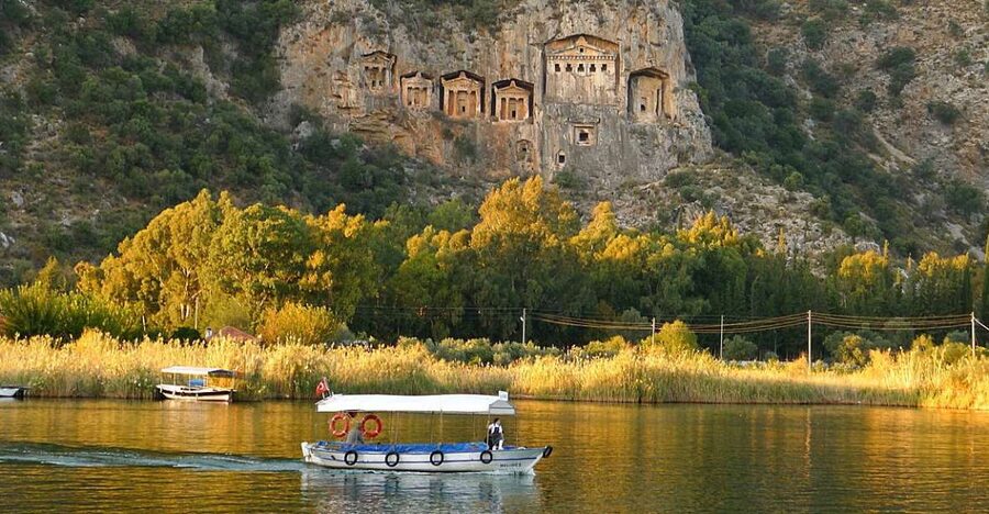 Sarigerme: Dalyan, Turtle Beach, Mud Bath, & King Tombs Tour - Key points at a glance