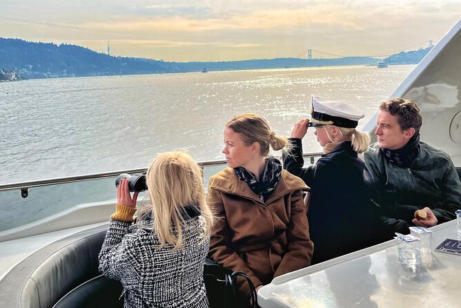 Scenic Bosphorus Sunset Cruise – 2.5 Hours of Luxury & Views - Starting at Kabataş and settling into the boat