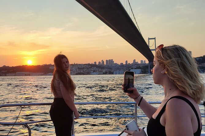 Scenic Bosphorus Sunset Cruise – 2.5 Hours of Luxury & Views - Ortaköy and the first Bosphorus Bridge