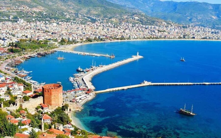 Side: Full-Day Alanya City Tour & Cleopatra Beach Visit - The castle, mosque, and Bedesten Bazaar