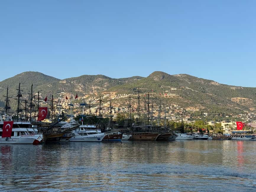 Side: Full-Day Alanya City Tour & Cleopatra Beach Visit - Inside Damlataş Cave