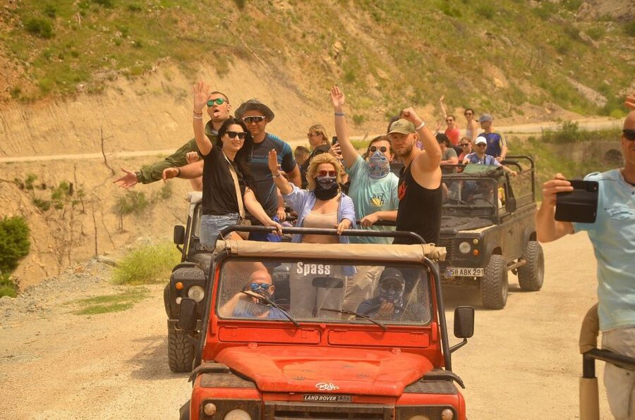 Side: Green Canyon and Waterfall Jeep Safari with Lunch - Manavgat Waterfall as the final stop