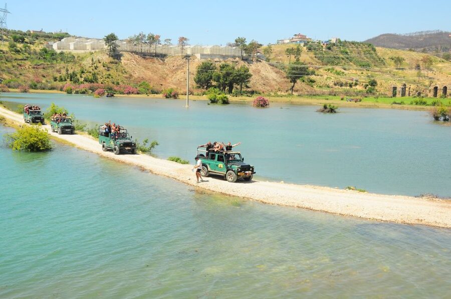 Side: Green Canyon and Waterfall Jeep Safari with Lunch - Off-road tracks through the Taurus Mountains