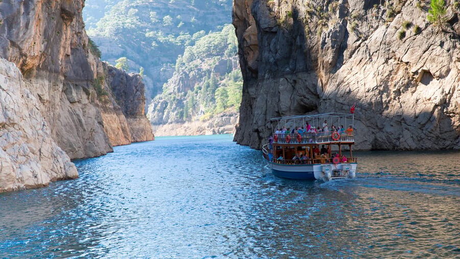 Side: Green Canyon Boat Trip & Bus Safari with Lunch - Manavgat Waterfall and the first photo stops