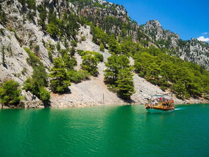 Side: Green Canyon Boat Trip with Lunch near Green Lake - Swim stops in sparkling water