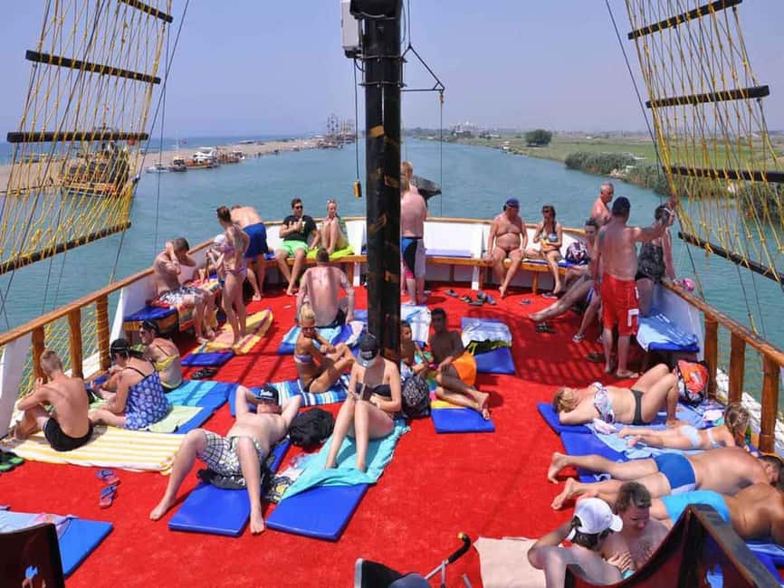 Side: Manavgat Boat, Bazaar, & Waterfall Day Trip with Lunch - Swimming Where the River Meets the Sea