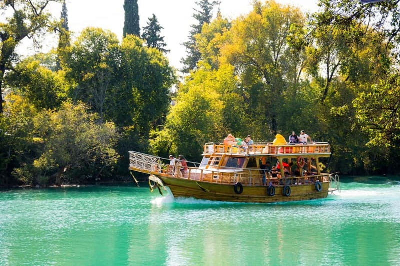 Side: Manavgat River Boat Trip & Grand Market w/ Lunch - Key points at a glance