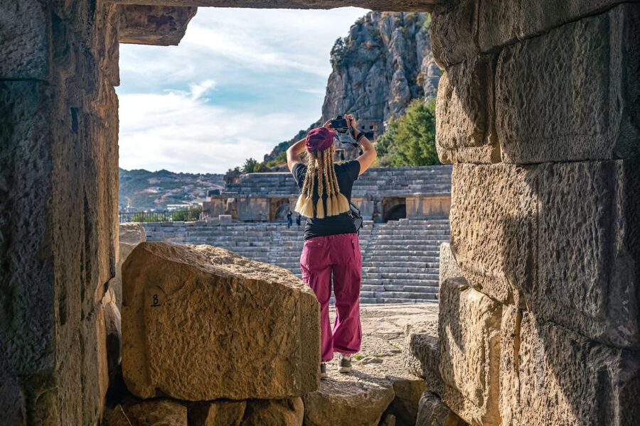 Sunken City Kekova, Demre & Myra Day Tour - Myra’s tombs and theater set the tone