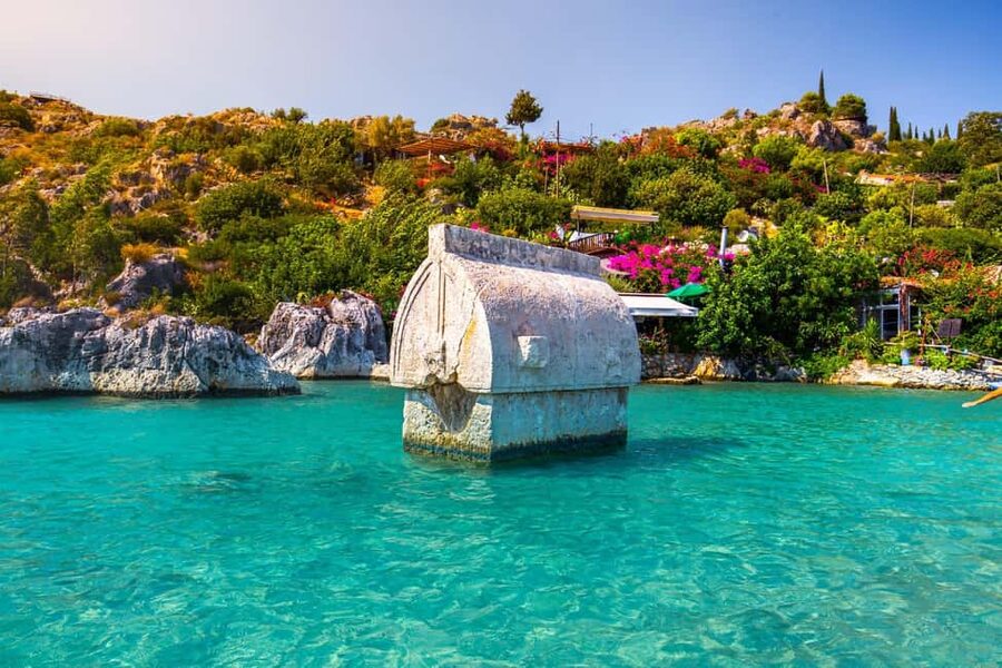 Sunken City Kekova, Demre & Myra Day Tour - Lunch breaks up the archaeology and boat ride