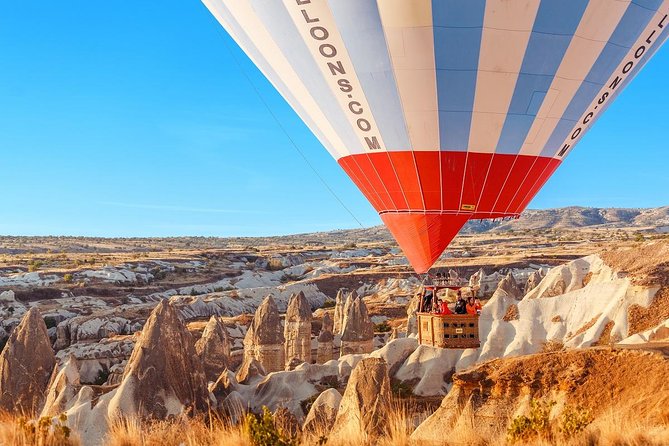 Sunrise Hot Air Balloon Flight Over Göreme & Fairy Chimneys - About one hour above the fairy chimneys