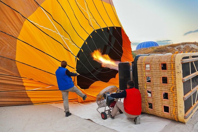 Sunrise Hot Air Balloon Flight Over Göreme & Fairy Chimneys - Landing, certificate, and the champagne toast