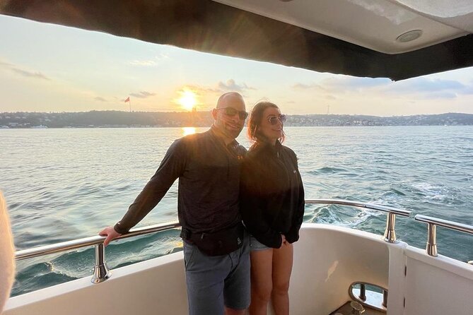 Sunset Cruise on Luxury Yacht with Transfers - Ortaköy Mosque beneath the first bridge