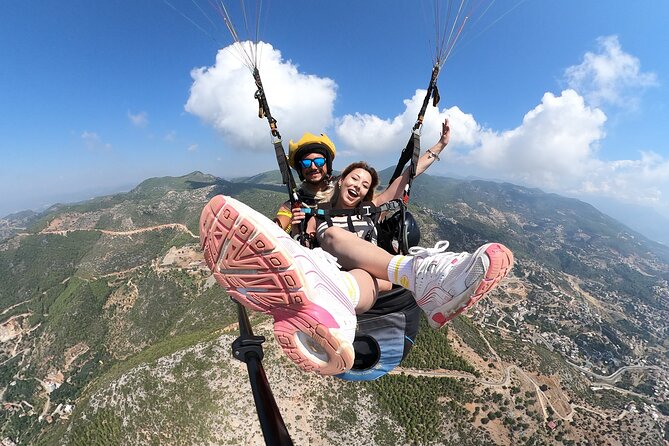 Tandem Paragliding in Alanya, Antalya Turkey with a Licensed Guide - The real question: how long will you be airborne?